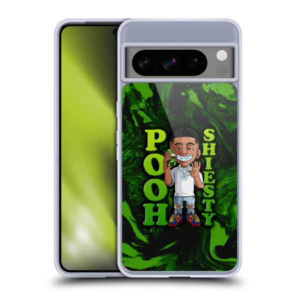 Pooh Shiesty Graphics Green Soft Gel Case for Google Pixel 8 Pro