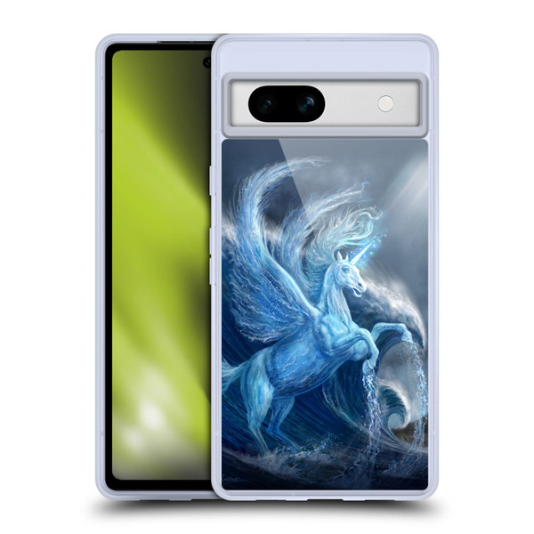 Anthony Christou Art Water Pegasus Soft Gel Case for Google Pixel 7a