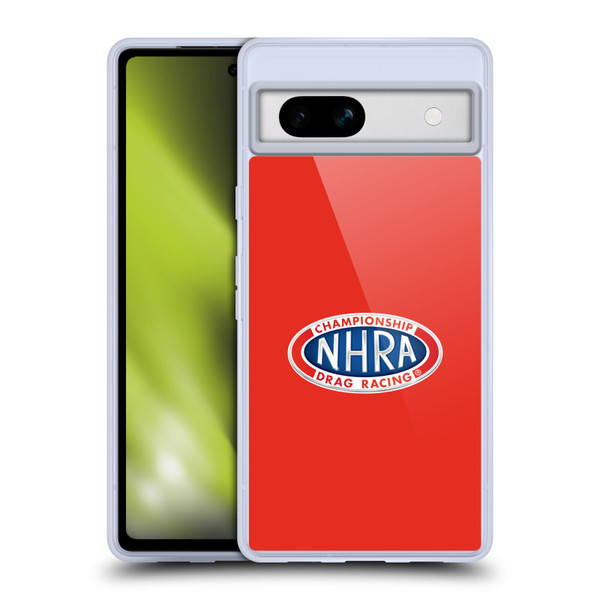 National Hot Rod Association Graphics Primary Logo Soft Gel Case for Google Pixel 7a
