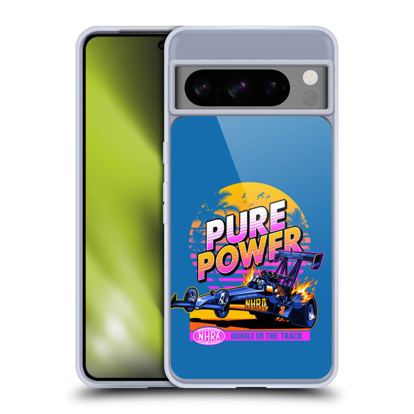 National Hot Rod Association Graphics Pure Power Soft Gel Case for Google Pixel 8 Pro