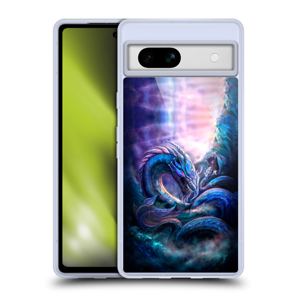Anthony Christou Fantasy Art Leviathan Dragon Soft Gel Case for Google Pixel 7a