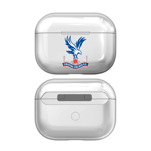 Crystal Palace FC Logo Crest Clear Hard Crystal Cover Case for Apple AirPods Pro Charging Case