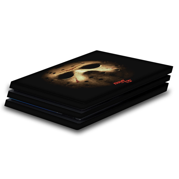 Friday the 13th 2009 Graphics Jason Voorhees Poster Vinyl Sticker Skin Decal Cover for Sony PS4 Pro Console