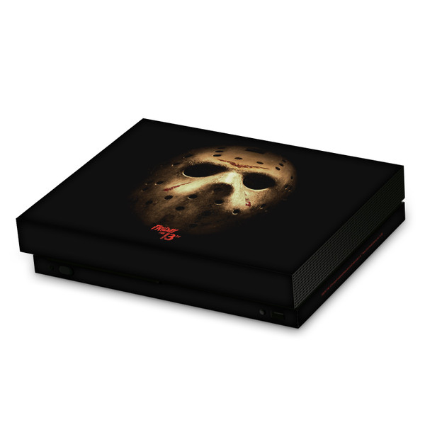 Friday the 13th 2009 Graphics Jason Voorhees Poster Vinyl Sticker Skin Decal Cover for Microsoft Xbox One X Console