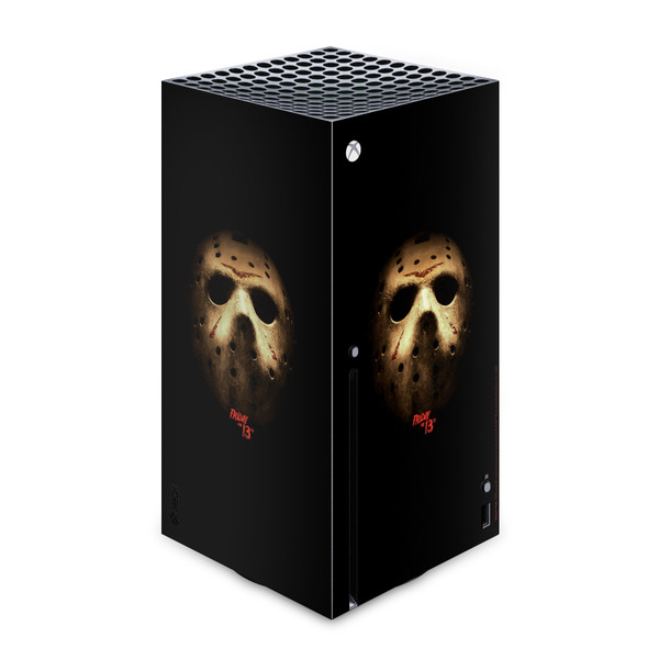 Friday the 13th 2009 Graphics Jason Voorhees Poster Vinyl Sticker Skin Decal Cover for Microsoft Xbox Series X Console