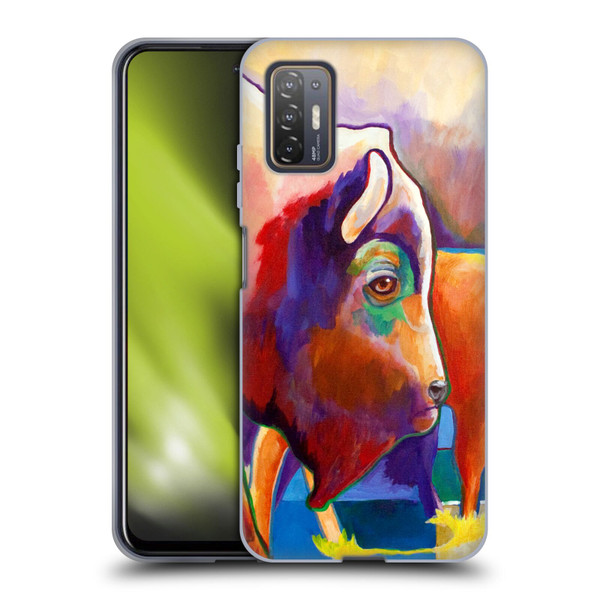Jody Wright Animals Bison Soft Gel Case for HTC Desire 21 Pro 5G