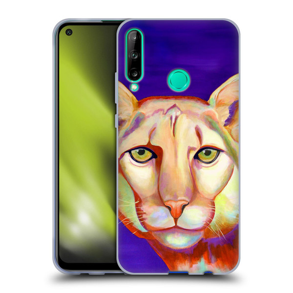 Jody Wright Animals Panther Soft Gel Case for Huawei P40 lite E