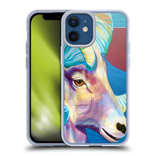 Jody Wright Animals Bighorn Soft Gel Case for Apple iPhone 12 Mini