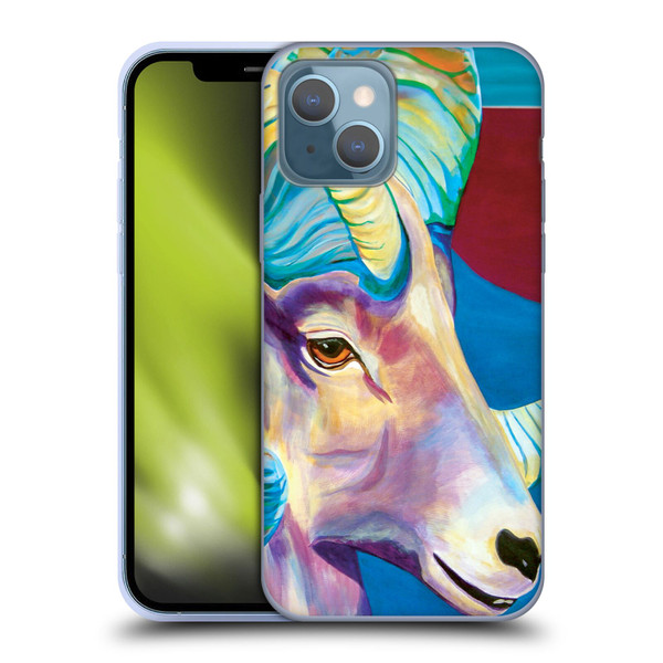 Jody Wright Animals Bighorn Soft Gel Case for Apple iPhone 13