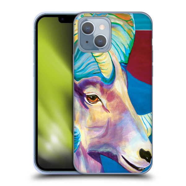 Jody Wright Animals Bighorn Soft Gel Case for Apple iPhone 14