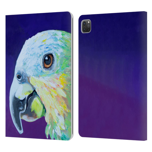 Jody Wright Animals Here's Looking At You Leather Book Wallet Case Cover For Apple iPad Pro 11 2020 / 2021 / 2022
