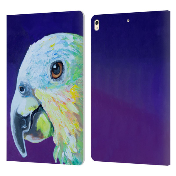 Jody Wright Animals Here's Looking At You Leather Book Wallet Case Cover For Apple iPad Pro 10.5 (2017)