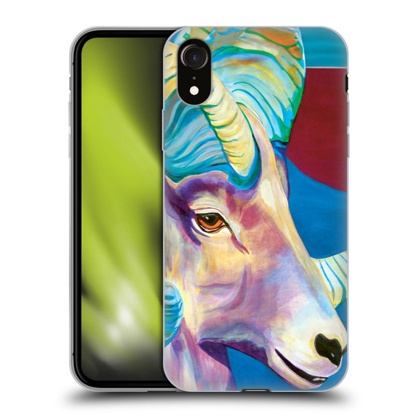 Jody Wright Animals Bighorn Soft Gel Case for Apple iPhone XR