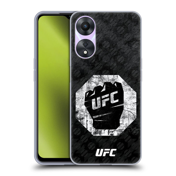 UFC Logo Glove Icon Soft Gel Case for OPPO A78 4G