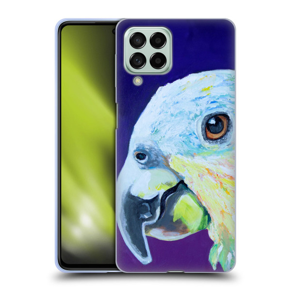 Jody Wright Animals Here's Looking At You Soft Gel Case for Samsung Galaxy M53 (2022)