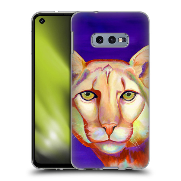 Jody Wright Animals Panther Soft Gel Case for Samsung Galaxy S10e