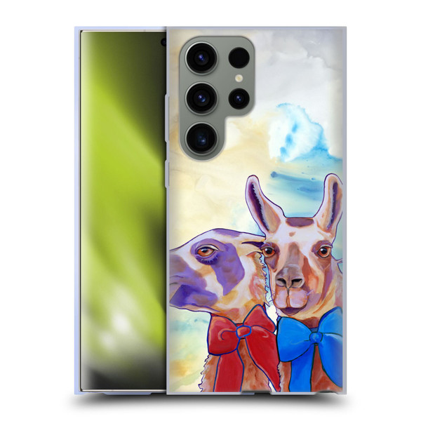 Jody Wright Animals Lovely Llamas Soft Gel Case for Samsung Galaxy S23 Ultra 5G