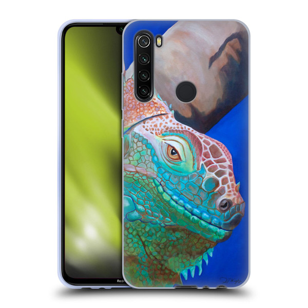 Jody Wright Animals Iguana Attitude Soft Gel Case for Xiaomi Redmi Note 8T