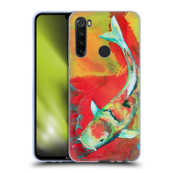 Jody Wright Animals Koi Fish Soft Gel Case for Xiaomi Redmi Note 8T
