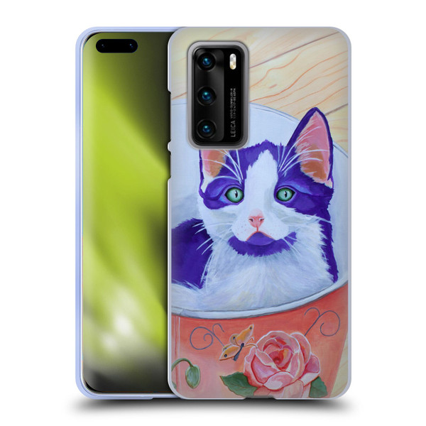 Jody Wright Dog And Cat Collection Bucket Of Love Soft Gel Case for Huawei P40 5G