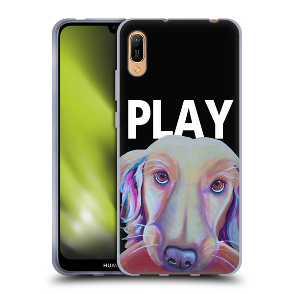 Jody Wright Dog And Cat Collection Playful Soft Gel Case for Huawei Y6 Pro (2019)