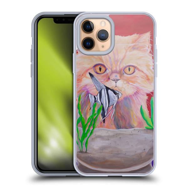 Jody Wright Dog And Cat Collection Infinite Possibilities Soft Gel Case for Apple iPhone 11 Pro