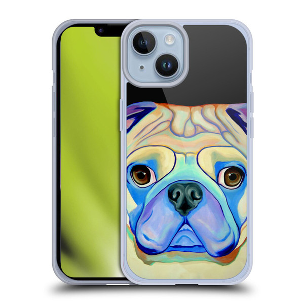 Jody Wright Dog And Cat Collection Pug Soft Gel Case for Apple iPhone 14