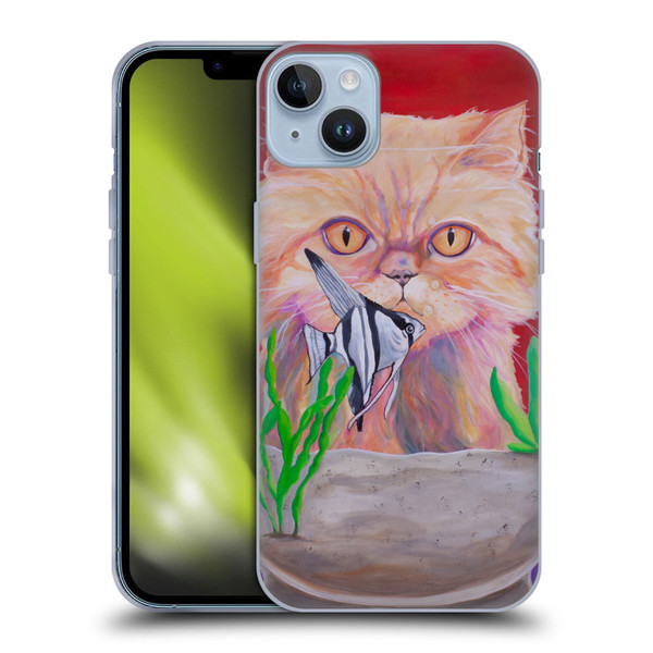 Jody Wright Dog And Cat Collection Infinite Possibilities Soft Gel Case for Apple iPhone 14 Plus