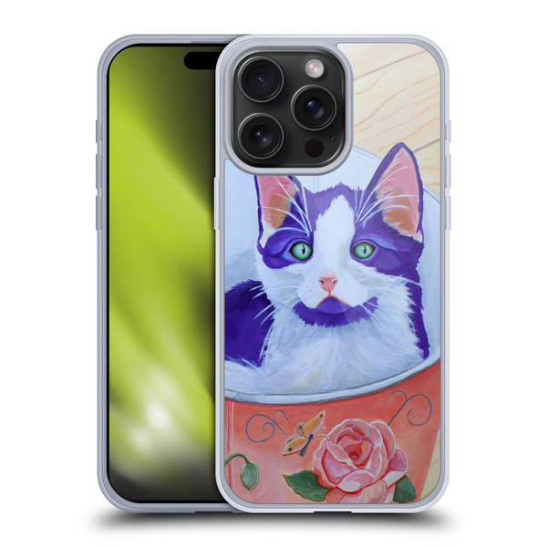 Jody Wright Dog And Cat Collection Bucket Of Love Soft Gel Case for Apple iPhone 15 Pro Max