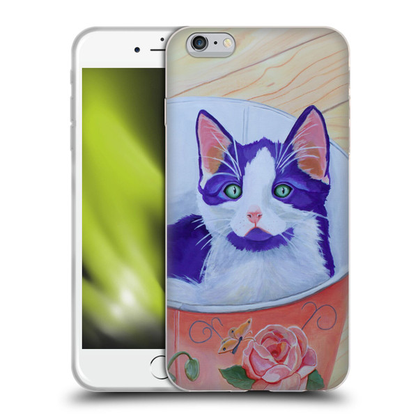 Jody Wright Dog And Cat Collection Bucket Of Love Soft Gel Case for Apple iPhone 6 Plus / iPhone 6s Plus