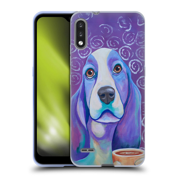 Jody Wright Dog And Cat Collection Caffeine Is Mandatory Soft Gel Case for LG K22