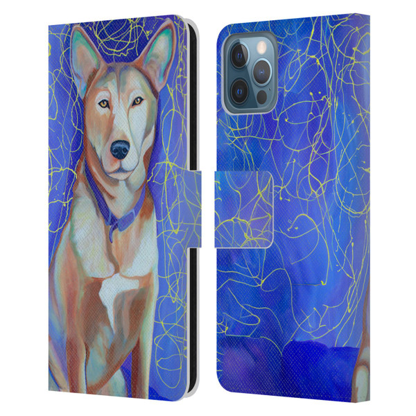 Jody Wright Dog And Cat Collection High Energy Leather Book Wallet Case Cover For Apple iPhone 12 / iPhone 12 Pro