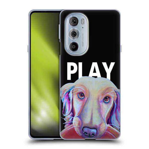 Jody Wright Dog And Cat Collection Playful Soft Gel Case for Motorola Edge X30