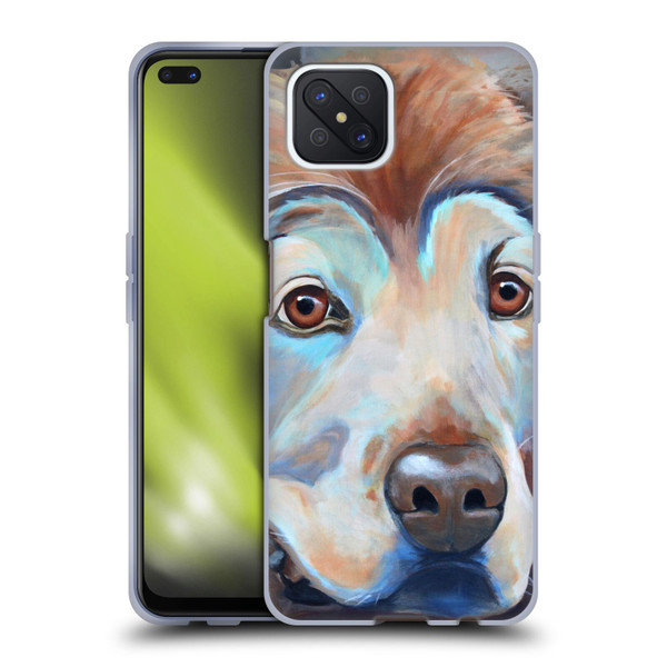 Jody Wright Dog And Cat Collection A Little Rest & Relaxation Soft Gel Case for OPPO Reno4 Z 5G