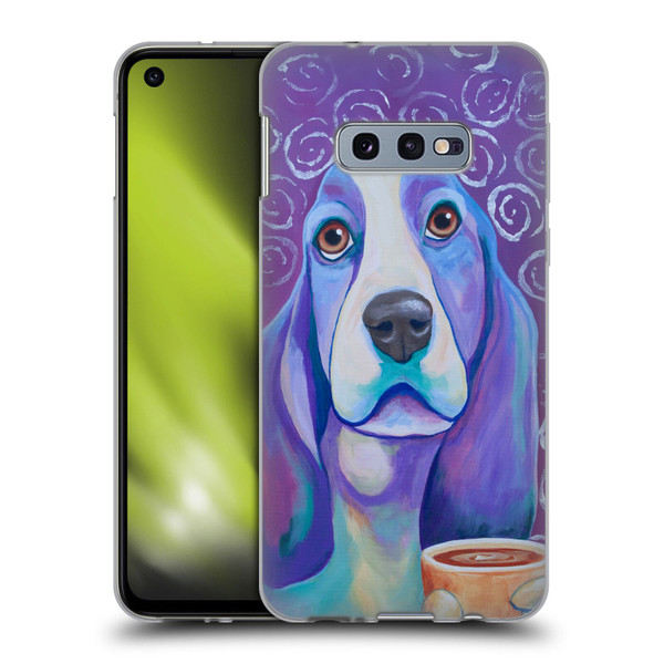 Jody Wright Dog And Cat Collection Caffeine Is Mandatory Soft Gel Case for Samsung Galaxy S10e