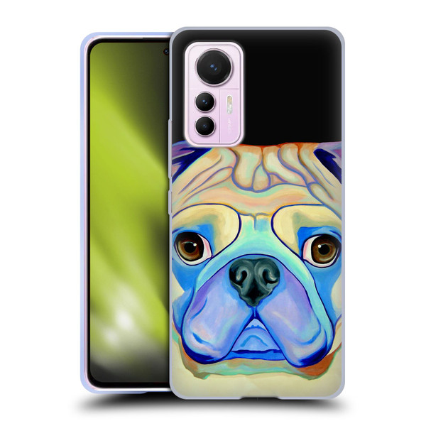Jody Wright Dog And Cat Collection Pug Soft Gel Case for Xiaomi 12 Lite