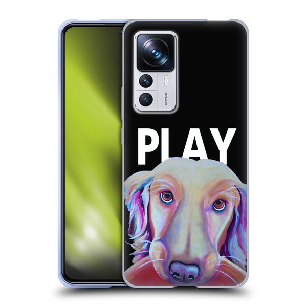 Jody Wright Dog And Cat Collection Playful Soft Gel Case for Xiaomi 12T Pro