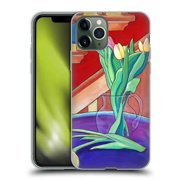 Jody Wright Life Around Us Spring Tulips Soft Gel Case for Apple iPhone 11 Pro