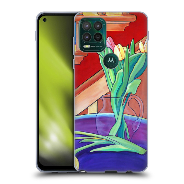 Jody Wright Life Around Us Spring Tulips Soft Gel Case for Motorola Moto G Stylus 5G 2021