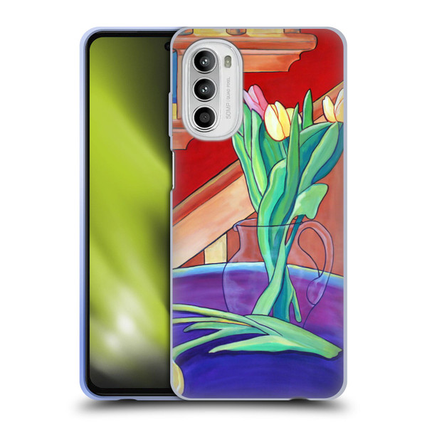 Jody Wright Life Around Us Spring Tulips Soft Gel Case for Motorola Moto G52
