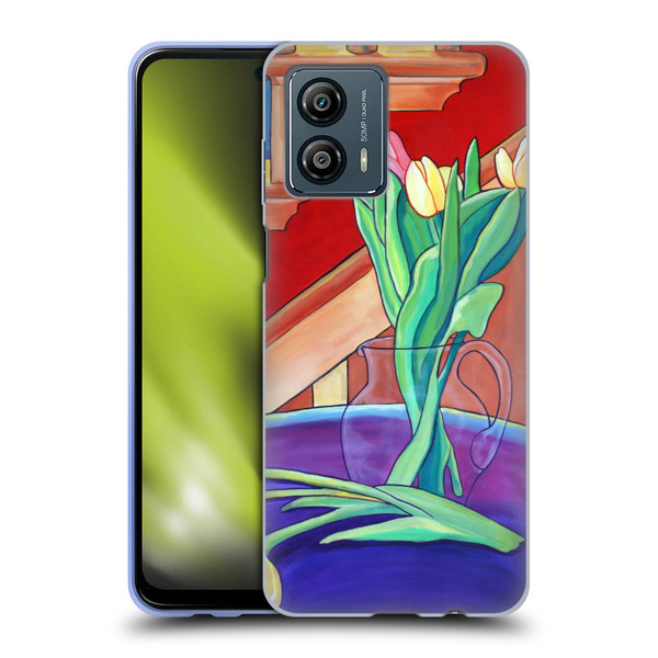 Jody Wright Life Around Us Spring Tulips Soft Gel Case for Motorola Moto G53 5G