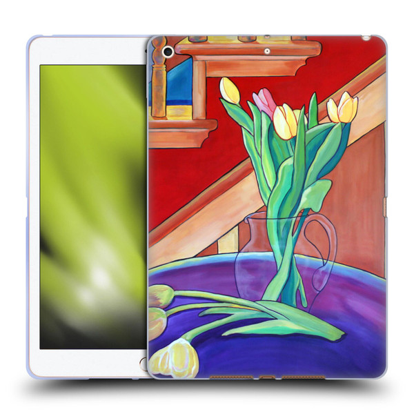 Jody Wright Life Around Us Spring Tulips Soft Gel Case for Apple iPad 10.2 2019/2020/2021