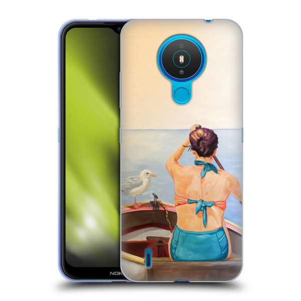 Jody Wright Life Around Us The Woman And Seagul Soft Gel Case for Nokia 1.4