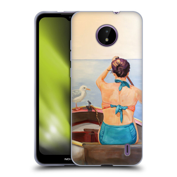 Jody Wright Life Around Us The Woman And Seagul Soft Gel Case for Nokia C10 / C20