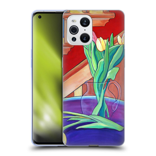 Jody Wright Life Around Us Spring Tulips Soft Gel Case for OPPO Find X3 / Pro