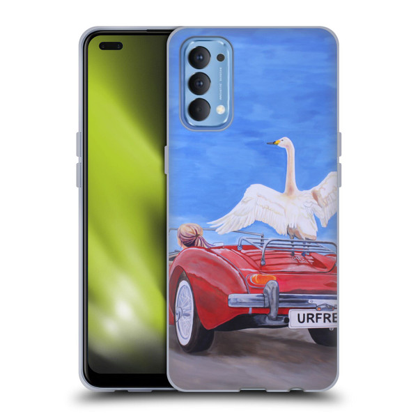 Jody Wright Life Around Us You Are Free Soft Gel Case for OPPO Reno 4 5G