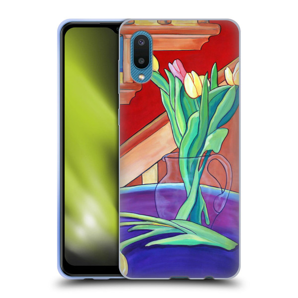 Jody Wright Life Around Us Spring Tulips Soft Gel Case for Samsung Galaxy A02/M02 (2021)