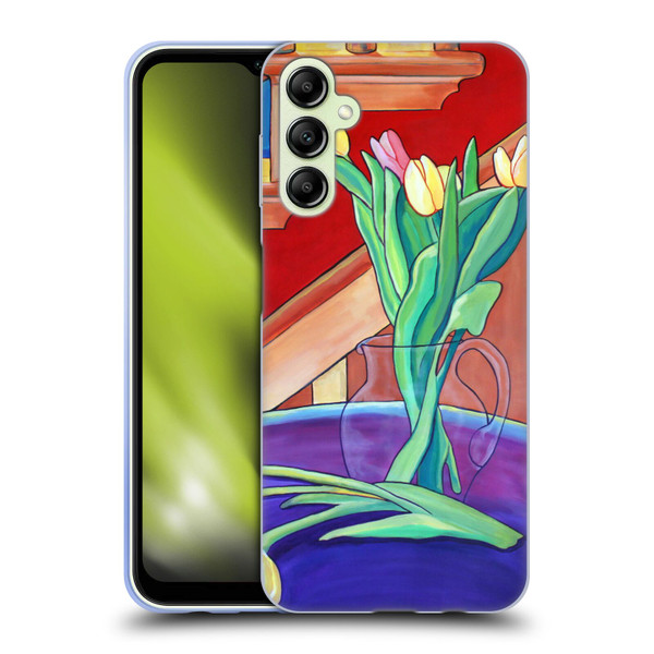 Jody Wright Life Around Us Spring Tulips Soft Gel Case for Samsung Galaxy A14 5G
