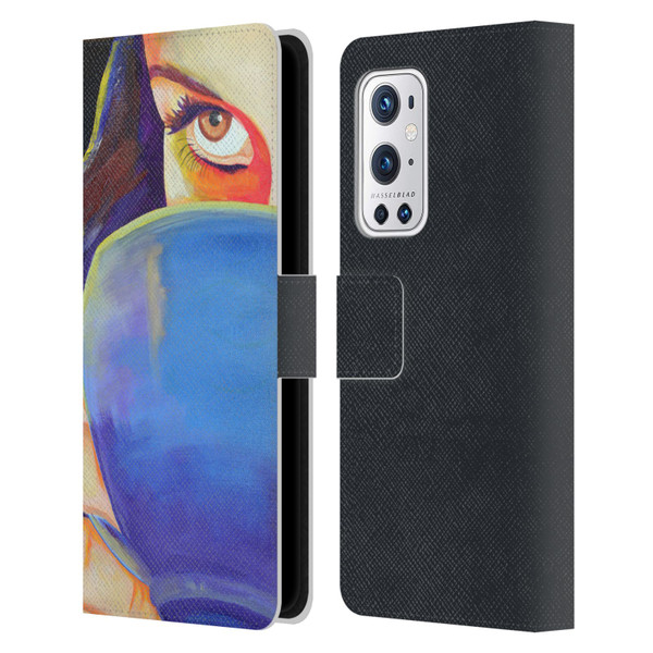 Jody Wright Life Around Us Some Caffeine Required Leather Book Wallet Case Cover For OnePlus 9 Pro