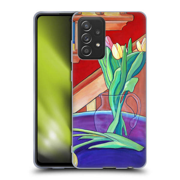 Jody Wright Life Around Us Spring Tulips Soft Gel Case for Samsung Galaxy A52 / A52s / 5G (2021)